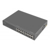 DIGITUS 8-Port Gigabit Ethernet PoE Injector, 802.3bt, 250 W, Grey (DN-95118)