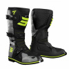SHOT RACE 2 detské MX čižmy čierno camo fluorescenčno žlté