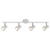 Bodové halogénové stropné svietidlo 4x GU10 White Classic Konrad 5357 Rabalux