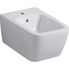 Závesný bidet Geberit iCon Square, uzavretý tvar: T=54cm, biela / KeraTect, 231910600