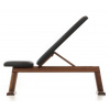 NOHrD WeightBench Walnut (Ořech) Genuine Leather Black