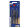 FESTA Plátky do priamočiarej píly HCS, 85/1,45mm, 3,0mm/8TPI, úchyt BOSCH, 5ks/bal.