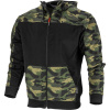 Lahti Pro Mikina s kapucňou na zips, zelené a čierne camo, 