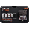 FASTER TOOLS Sada nástrčných kľúčov TORX+STAR 15ks.