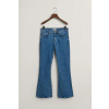 DŽÍNSY GANT BOOTCUT JEANS MID BLUE