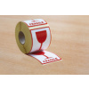 Raadhuis Radnica RD-351166 Štítok 74x105mm 500 ks Sklo/krehké