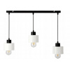 BERGE LED závesná lampa Beam - 3xE27 - CUBE WHITE