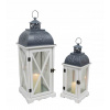 Lampáš, svietník - Lucerna lampáš Luster Set 2ks 58 + 41 cm (Lampáš, svietník - Lucerna lampáš Luster Set 2ks 58 + 41 cm)