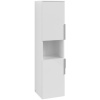 Villeroy & Boch Architectura - Vysoká skrinka 1400x350 mm, pánty vľavo, biela B89700VS