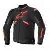 bunda T-GP R 3 DRYSTAR, ALPINESTARS (černá/červená fluo/bílá) 2024 M100-1033