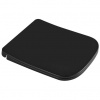 Kielle WC doska, Softclose, EasyLock, Slim, matná čierna 30401044
