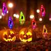 Halloween LED svietiace žiariace čarodejnice klobúk deti (Halloween LED svietiace žiariace čarodejnice klobúk deti)