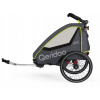 Detský príves na bicykel Qeridoo Qupa 1 lime
