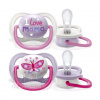 Avent Philips Ultra air text dievča 2 ks V001038