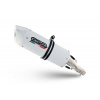 GPR Koncovka výfuku Slip-on GPR ALBUS EVO4 H.268.CAT.ALBE4 White glossy including removable db killer, link pipe and catalyst