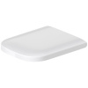 DURAVIT Happy D.2 WC sedadlo so sklápacou automatikou - Softclose, odnímateľné, tvrdé z Duroplastu, biela, 0064590000