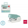 DELI K203 zošívačka mini, spinky 24/6 alebo 26/6, na 15 listov, zelená