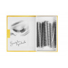 Luxury Lashes 6D Riasy Premium LINE v hotovom vejáriku 1 000 Ks Zakrivenie umelých rias: C, Dĺžka umelých rias: 10 mm, Hrúbka rias: 007
