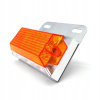 Obrysová lampa 15xLED 12V 24V BIELA 4-funkčná