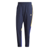 adidas Real Madrid Woven Tracksuit Bottoms Purple L