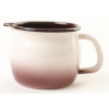 Metalac s výlevkou zaobl. Cappuccino 10cm 750 ml