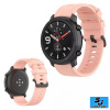 Silikónový remienok (šírka 22mm) – svetlo-ružová – Samsung Gear S3 / Watch 46mm / Huawei Watch GT / Vantage M / Watch 3 45mm / GTR 47mm