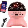 PROJEKTOR HVIEZD NOČNÁ LAMPA OBLOHA STAR LED BLUETOOTH REPRODUKTOR USB PROJEKTOR