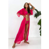 Ružové plážové kimono Diva Farba: RUŽOVÁ, Veľkosť: ONE SIZE