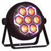 Reflektor Light4Me Frame Par 7x12 čierny