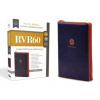 Biblia Reina Valera 1960 Letra Supergigante, Leathersoft, Con Cierre, Azul / Spanish Bible Rvr60 Super Giant Print, Leathersoft with Zipper, Blue