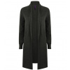 Henbury Dámsky pleteninový kardigán H719 Grey Marl S