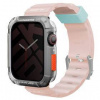Remienok Skinarma Shokku na Apple Watch 45/44/42 mm ružový SK-SHOKKU-LPINK45
