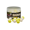 Starbaits Signal Prevedenie: Fluoro Pop up 14mm mix biele/žlté - plávajúce boilies