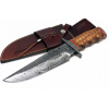 Dopad na vlastné nože 1508im taktický nôž (Poľovnícky nôž Bowie Damascus stal dopad, Damast)