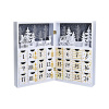 Solight Solight LED adventný kalendár - knižný, 8x LED, 40x30 cm, 2x AAA 1V244