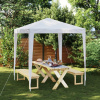 zahrada-XL Párty stan 2x2 m, biely 48496