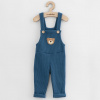 Dojčenské zahradníčky New Baby Luxury clothing Oliver modré Modrá 62 (3-6m)