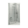 Sprchové dvere do niky Ravak Chrome CSD2-110 Bright Alu+Transparent 0QVDCC00Z1