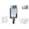 Geberit Kombifix Set predstenovej inštalácie, klozetu Oudee Vortex a dosky softclose, tlačidlo Sigma30, lakovaný chróm mat/chróm SANI15CA1132