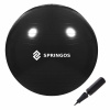 Springos Gymnastická lopta 55 cm + pumpička DYNAMIC čierny