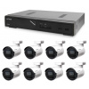 Kamerový systém AVTECH kamerový set 1x NVR AVH1109 a 8x 2MPX IP Bullet kamera DGM2103SV (KSIP10)