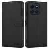 Puzdro s klapkou Tech-protect pre Motorola Moto G56, čierne