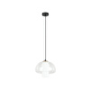 Italux Feder PND-61001B-BK závesné svietidlo E27 40W