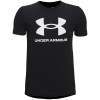 Tričko Under Armour Y Sportstyle Logo Ss Tee Black XS-Y XS-Y