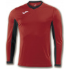 Joma Futbalový dres T-SHIRT CHAMPION IV RED-BLACK L/S Veľkosť: 2XS