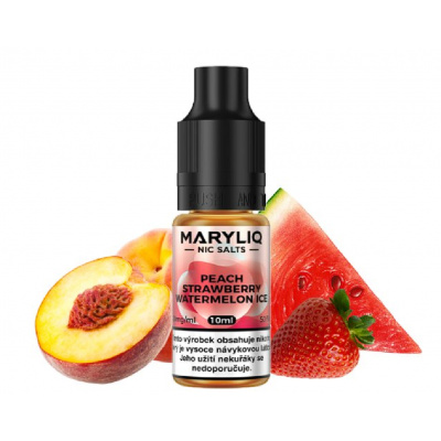 e-liquid Lost Mary MARYLIQ Peach Strawberry Watermelon Ice 10ml 20mg