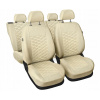 Autopoťahy - Béžové kožené kryty BMW X5 E53 E70 F15 G05 (Béžové kožené kryty BMW X5 E53 E70 F15 G05)