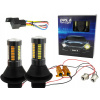 2v1 Denné LED svetlá + SMEROVKY DRL PY21W