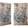 Back to Nature Zadná stena akvária Slim Line Basalt/Gneiss 3D - 80A (50 x 3 x 80 cm)