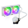 COOLER MASTER Liquid cooler CPU MasterLiquid ML240L Core ARGB V2 White